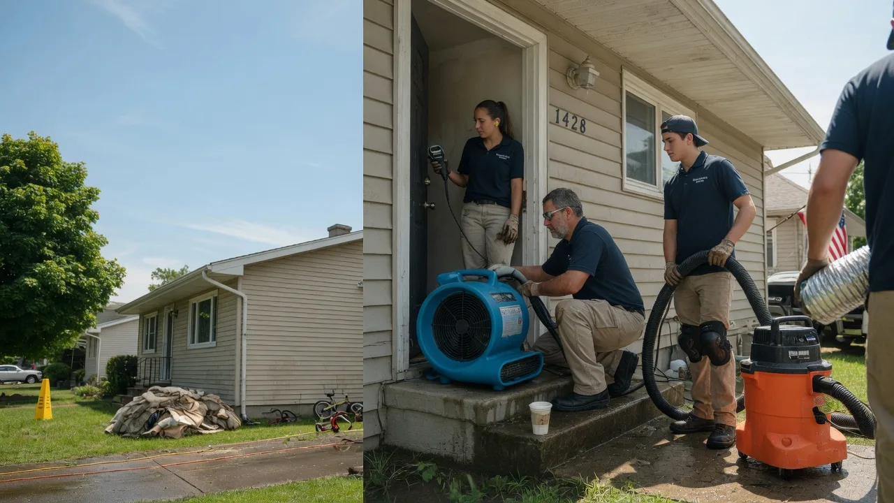 Water Damage Restoration in Sycamore, IL near me